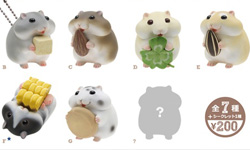 倉鼠寶寶大軍來襲！超萌倉鼠玩具hamuco  hamuco、倉鼠、玩具、扭蛋