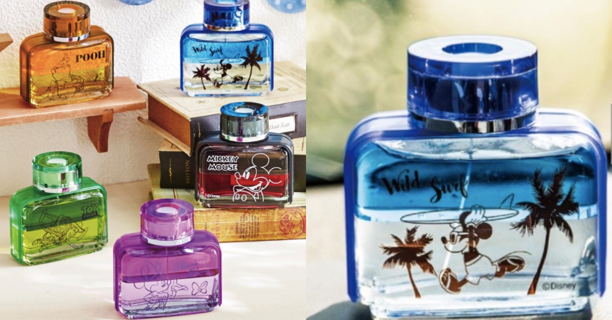配色好療癒啊！米奇控必收的「迪士尼雙層擴香瓶」，讓家裡充滿夢幻香味 迪士尼、雙層香水、擴香瓶