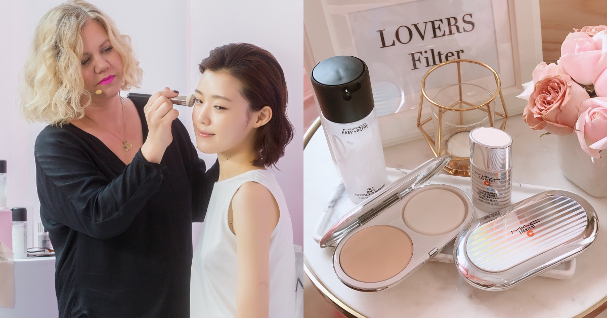 擦上去彷彿愛人視角濾鏡全開！2018年夏季底妝趨勢要帶點「粉紅霧光」 MAC、底妝、愛人視角
