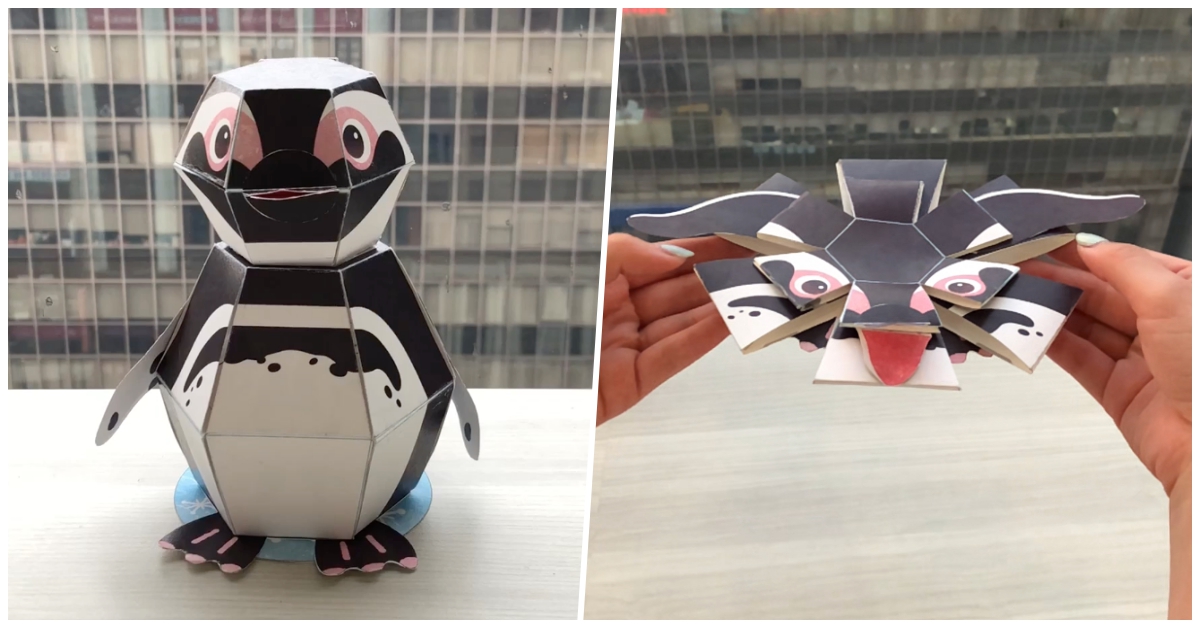 做一隻「船梨精」一點都不難！《中村開己的企鵝炸彈和紙機關》體驗手作樂趣 剁手指小姐、買書、企鵝炸彈、立體紙雕、可愛、讀讀書