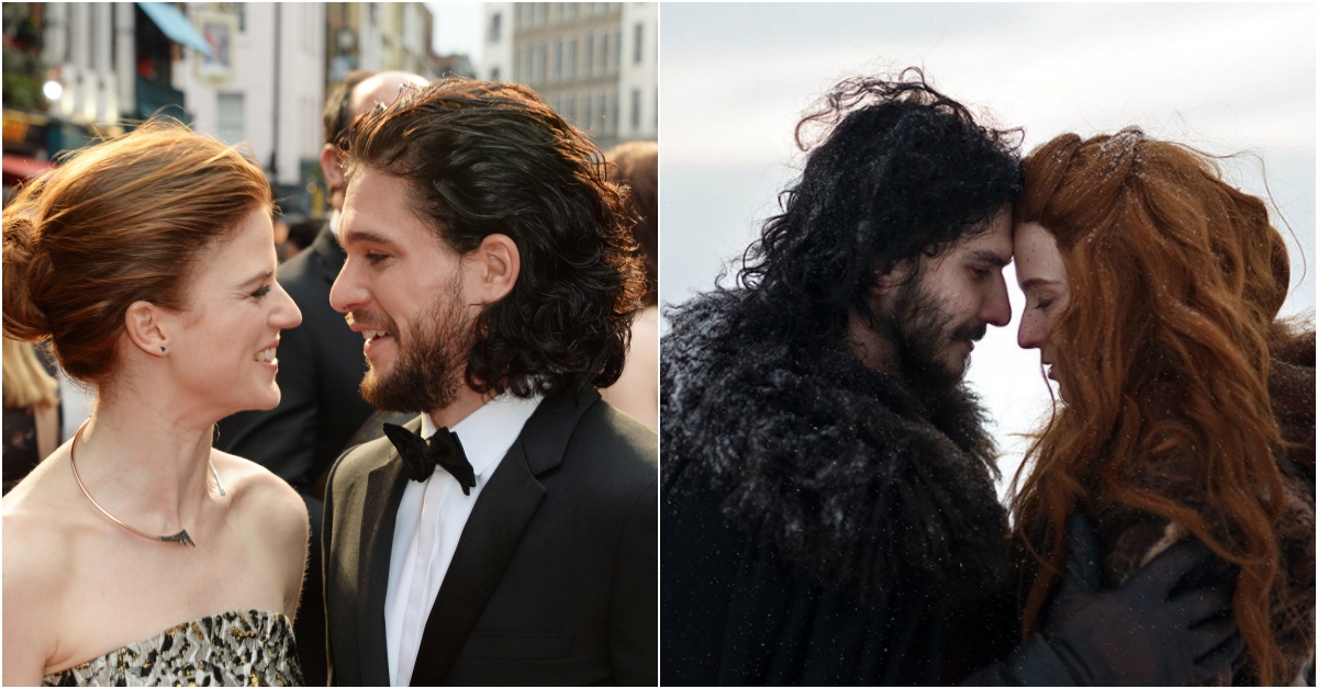 《冰與火之歌》CP成真！瓊恩雪諾迎娶女野人！耶哥蕊特其實是公主？！ 冰與火之歌、權力遊戲、瓊恩雪諾、耶哥蕊特、婚禮、古堡、基特哈靈頓、蘿斯萊絲莉