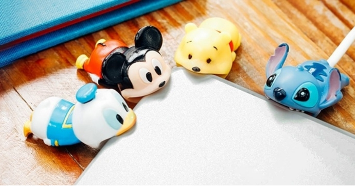 Cable Bite也有迪士尼聯名款啦！日本Disney Store派出米奇跟唐老鴨來咬手機 日本、迪士尼、Cable Bite、米奇、唐老鴨、小熊維尼、史迪奇、傳輸線保護套、可愛、療癒