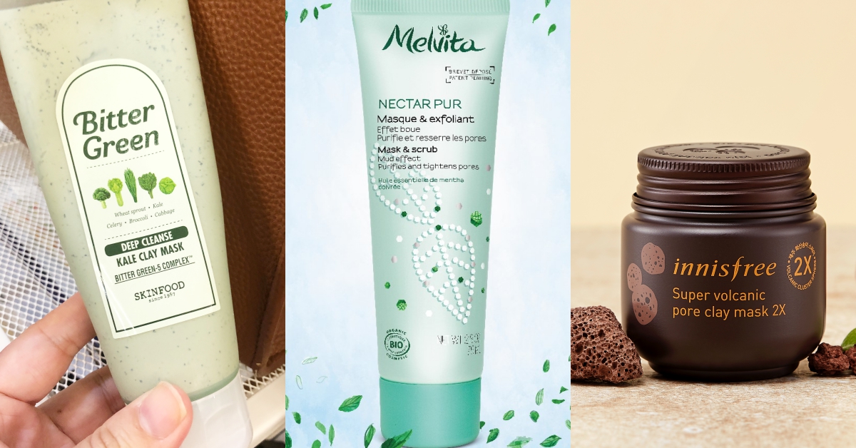 一到夏天毛孔變超大、粉刺痘痘冒不停？趕快派上「深層淨化泥膜」，幫毛孔徹底大掃除 清潔泥膜、深層淨化、SKINFOOD、Melvita、淨綠五蔬深層淨化泥膜、薄荷平衡調理角質面膜