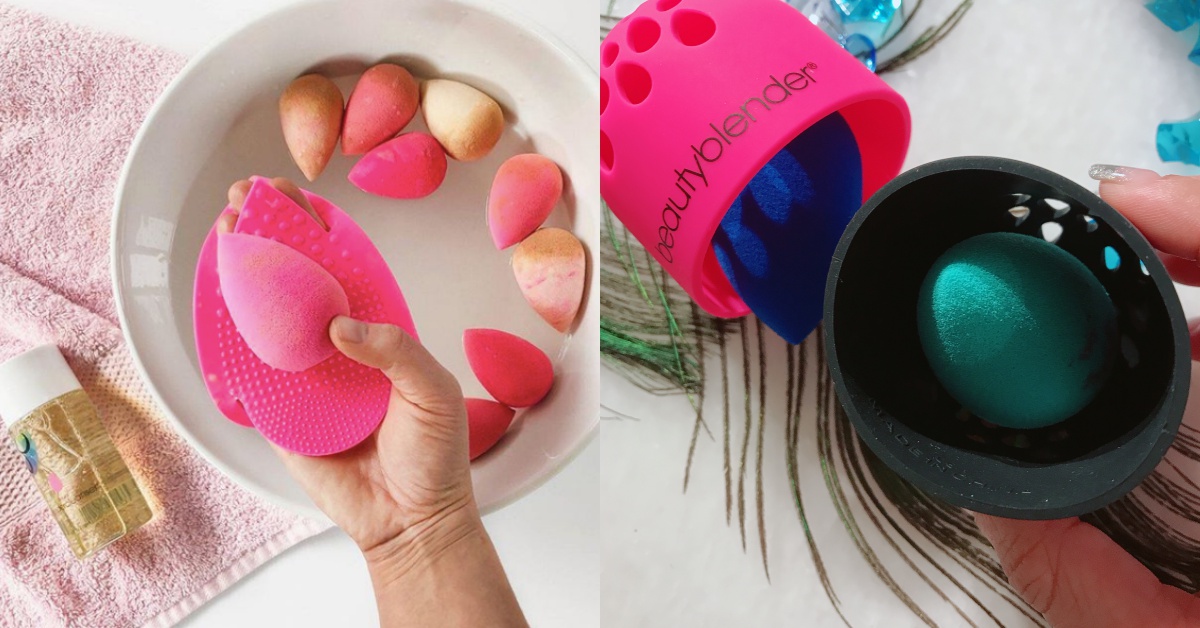 不怕蛋蛋發霉！購入「美妝蛋」前必須懂的基本常識 beautyblender®速效乾洗、beautyblender、美妝蛋、原創美妝蛋寶石藍