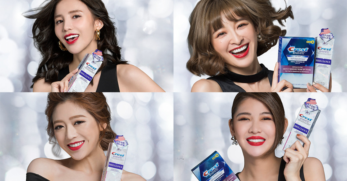 席捲全美牙齒鑽白神器〝Crest〞登台上市!自信就是齒度大開也不怕～展現白齒時尚新魅力！ 美白牙齒、紅唇妝、自信笑容、魅力、Crest
