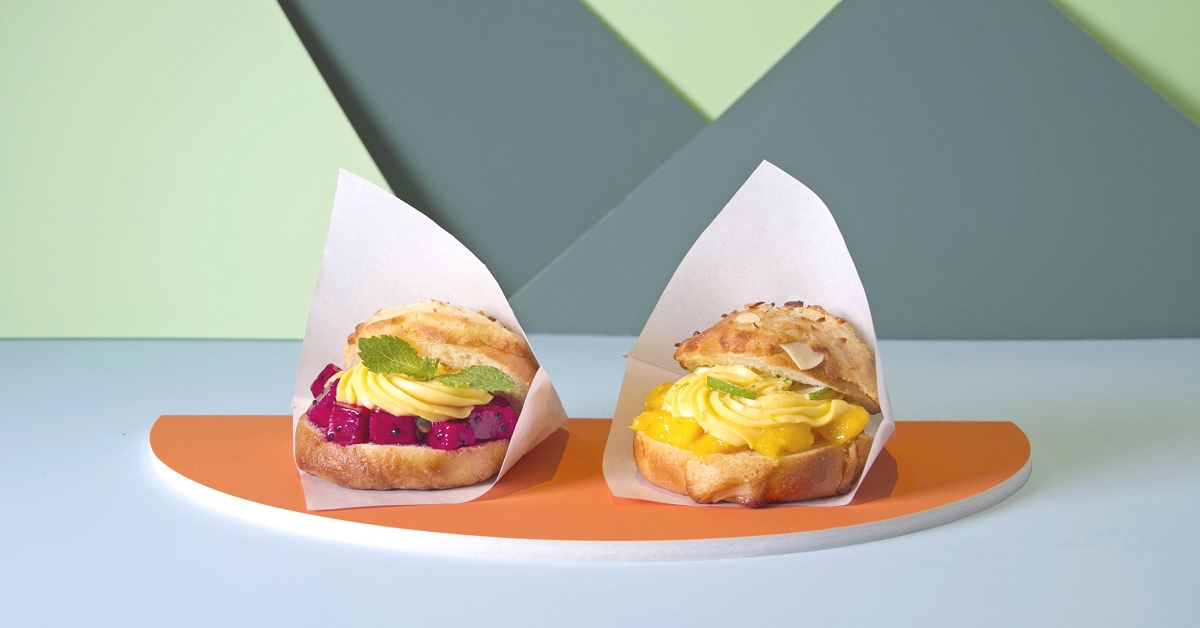 全台首家「貝果甜點」專賣店！好丘×蔡健雅「黑天使貝果」限量開賣 貝果、甜點、好丘、微風、氣泡飲、聖代