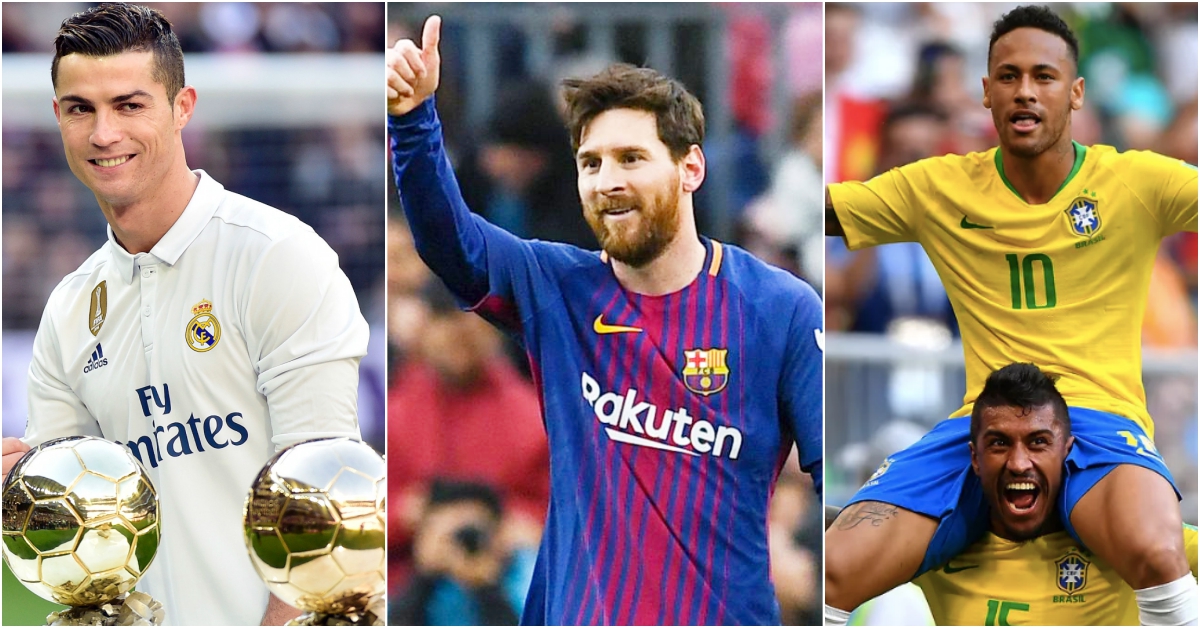 「世界盃」你知道梅西時薪是多少嗎？算完會讓你厭世的明星球員薪資大公開！ 世界盃、世足、足球員年薪、梅西、C羅、內馬爾