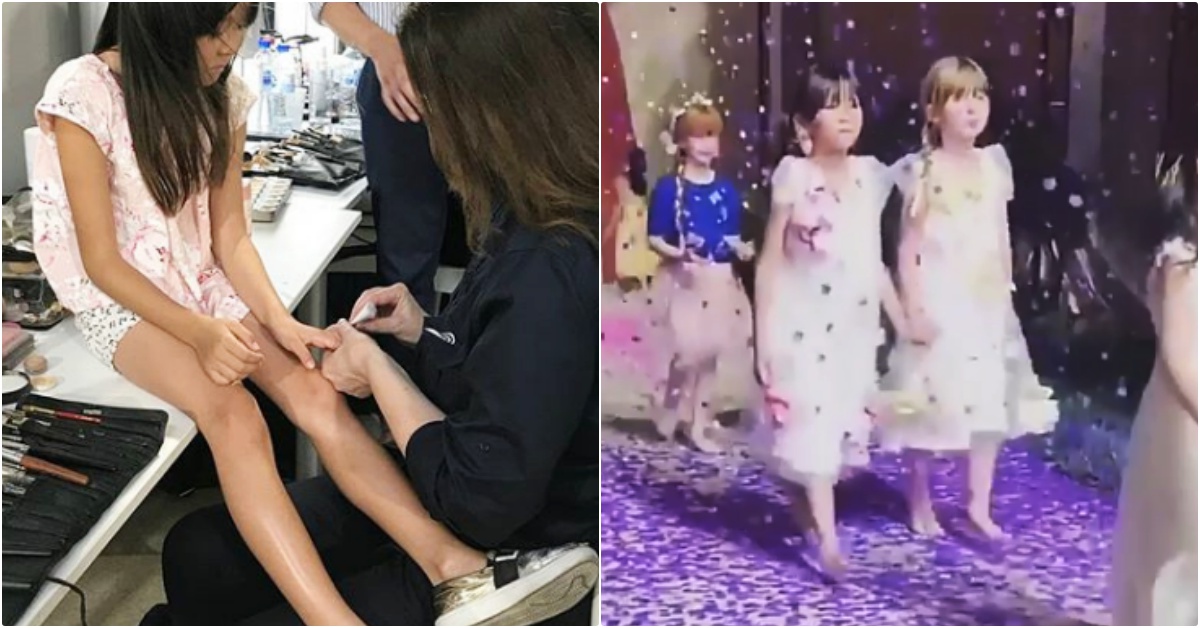 國民小可愛「秋小愛」時裝秀出道啦！遺傳模特媽媽的超強基因，逆天大長腿藏不住 秋小愛、秋成勳、失野志保、超人回來了、小愛長大、小愛模特兒、走秀