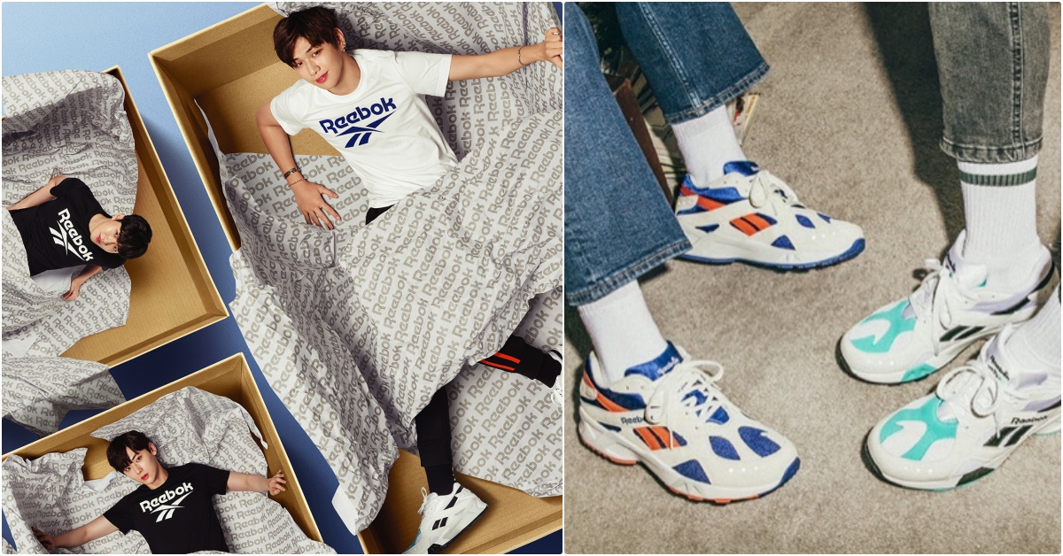 把歐巴裝進鞋盒在我心中收～藏♡「Wanna One×Reebok」復古老爹鞋上市啦！ Wanna One、Reebok、Wanna One鞋、韓星同款、復古跑鞋、老爹鞋、Wannable、Reebok CLASSIC、姜丹尼爾、韓星代言