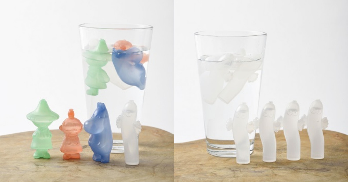 不會融化的嚕嚕米冰塊上市！把飲料的味道跟可愛同時hold住 嚕嚕米、冰塊、飲料、溜溜、小不點、可愛