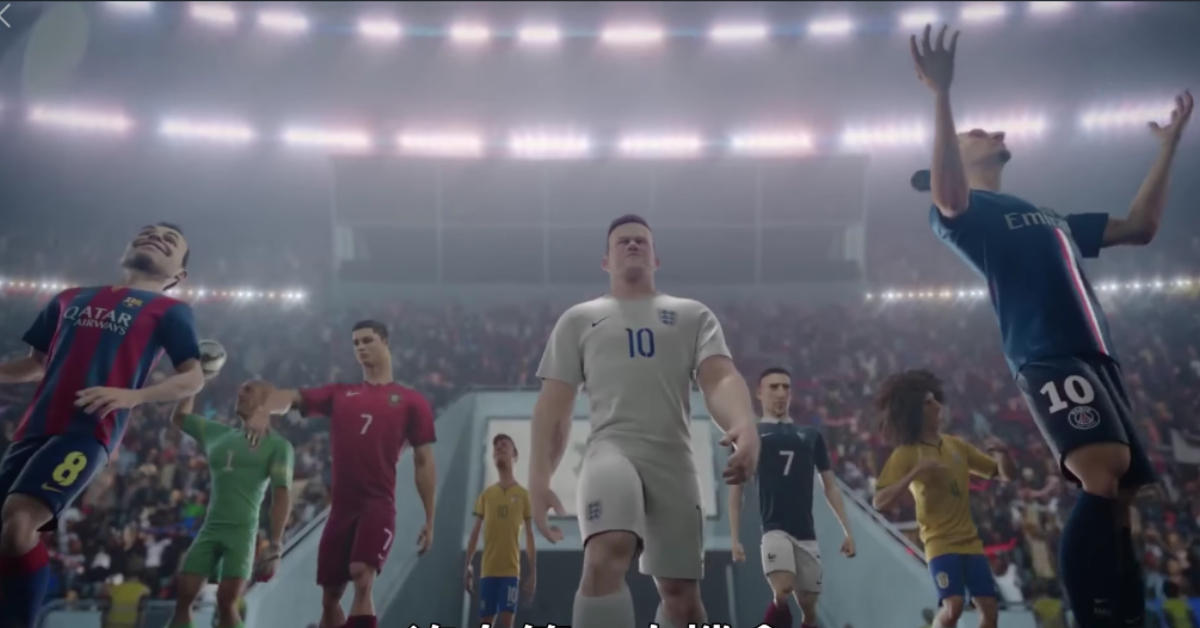 拯救足球 巴西廣告、世足、足球、熱血、運動、足球員、NIKE、動畫