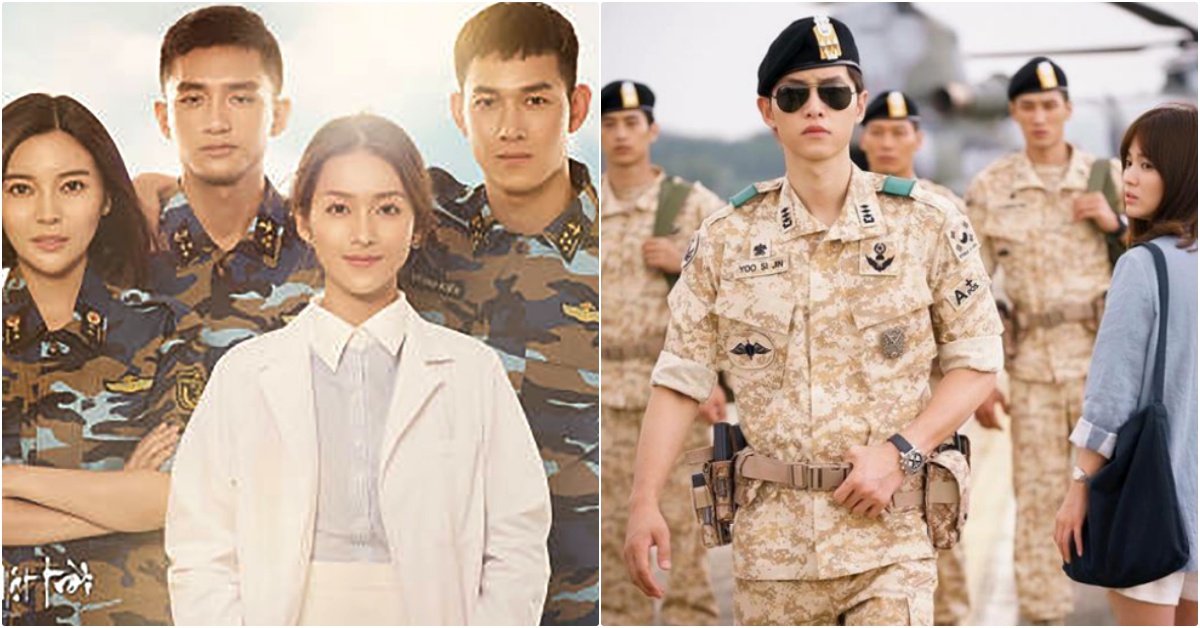 這次不雷？越南版「太陽的後裔」海報公開！韓國網友也狂讚的高顏值選角 太陽的後裔、韓劇翻拍、越南劇、越南版太陽的後裔、宋仲基、宋慧喬、軍裝劇、宋宋CP