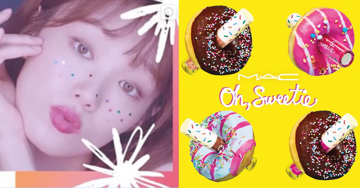 糖果色包裝好可愛！「M‧A‧C 全新甜蜜奶霜唇釉、LANEIGE蘭芝閃耀ME光芒玻璃誘光蜜唇膏」讓少女心再次爆裂！ MAC甜蜜奶霜唇釉派對、MACOhSweetie、