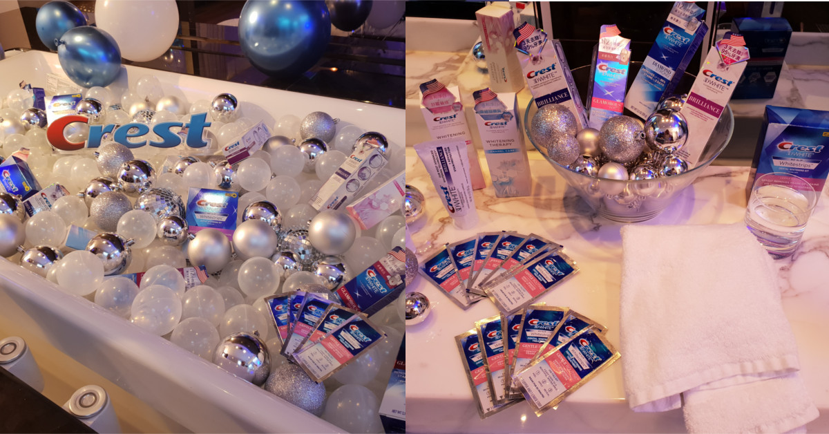 時尚潮模共襄盛舉牙齒鑽白神器登台Party活動～輕鬆展現零尷尬的自信笑容 派對、W HOTEL、美齒神器、Crest、美白牙齒