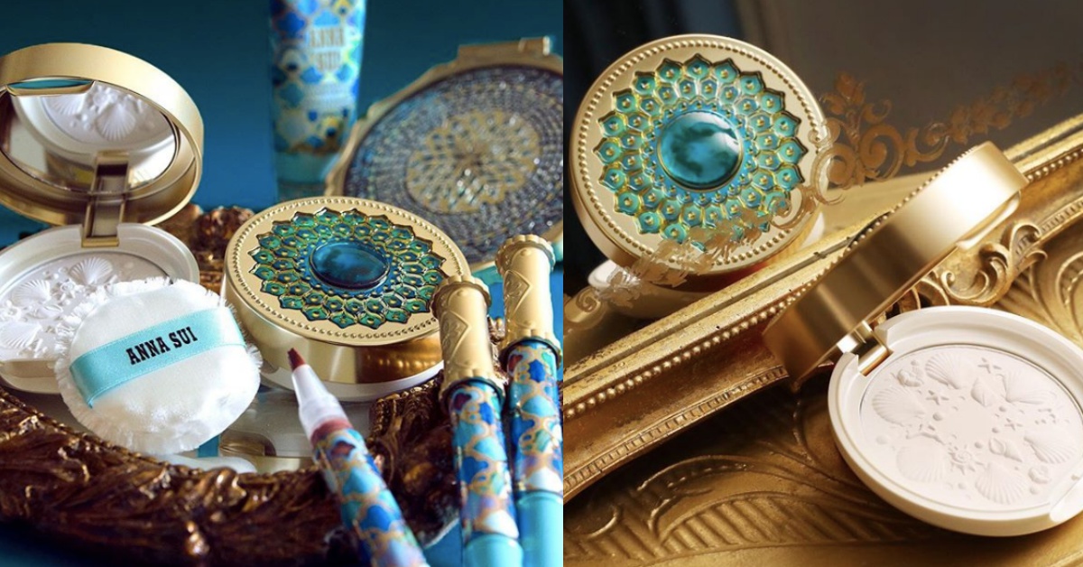 最浮誇！ANNA SUI藍夢金雀「魔法修護粉、口紅筆」再度讓彩妝迷想收藏！ ANNASUI、藍夢金雀系列、魔法修護粉