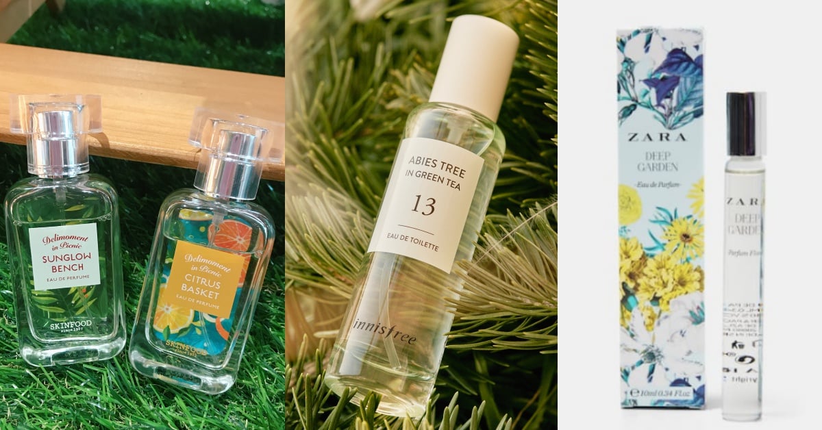 千元有找！SKINFOOD野餐日香氛、innisfree綠茶香水、ZARA夏日香氛既可愛又好聞 野餐日香氛、SKINFOOD、夏日香氛、ZARA、綠茶、innisfree濟州綠茶淡香氛