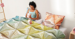 怎麼睡？GEOGAMI的神奇摺紙床單       摺紙、GEOGAMI、荷蘭