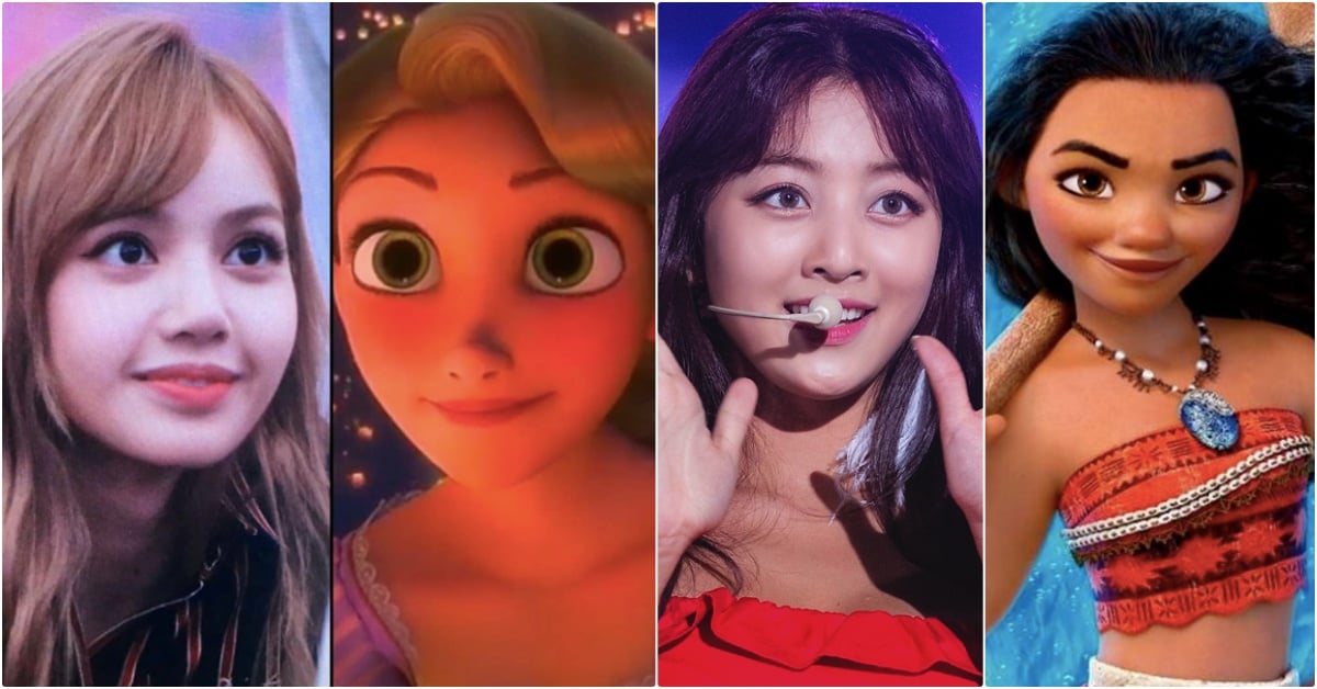 樂佩、莫娜在人間？韓國偶像回歸美得太「童話」狂撞臉迪士尼公主啦♡ 迪士尼公主、樂佩、莫娜、海洋奇緣、魔髮奇緣