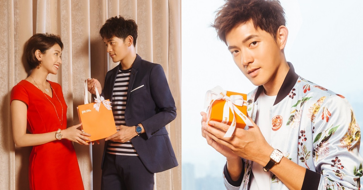 熱血型男的浪漫：愛她要偷偷觀察她所愛。宥勝七夕情人節放閃用 Folli Follie 甜蜜獻禮 