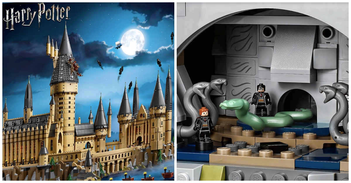 樂高積木最大「霍格華茲城堡」震撼登場！麥朵的廁所、消失的密室等你來建造 哈利波特、樂高、霍格華茲城堡、Lego、鄧不利多、黑魔法防禦術教室、愛哭鬼麥朵的廁所、消失的密室、石內卜、人偶、公仔