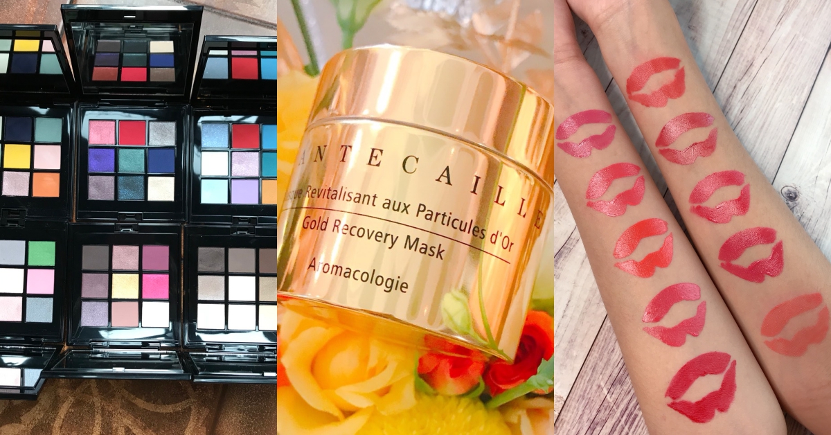 「香緹卡黃金面膜、YSL紫色眼彩、ADDICTION九色眼盤」本週新品快訊看這，內附實體試色 |  妞週報 妞週報、美妝新品、香緹卡極緻純金賦活面膜、雅詩蘭黛絕對慾望奢華潤唇膏