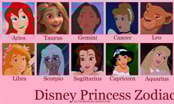 迪士尼角色的星座？公主反派齊聚一堂小研究 迪士尼、星座、角色、公主、反派