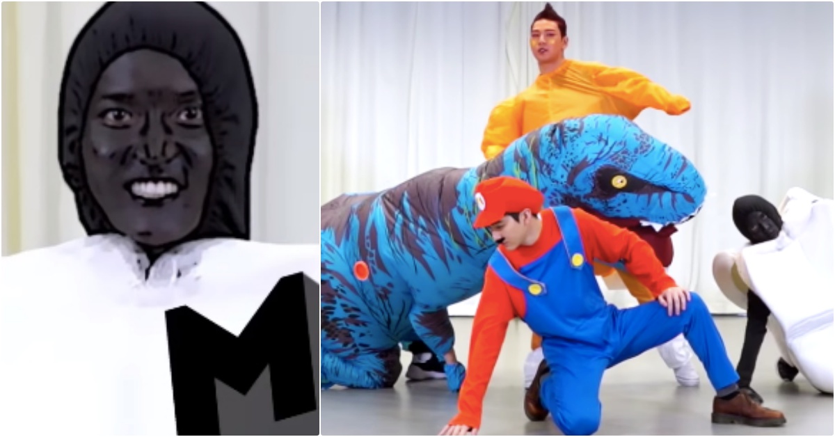 塗黑臉蛀牙人、烤雞、暴龍…哪個韓男團的一位公約這麼狂？粉絲還加碼惡搞P圖爆笑洗版啦 NU’EST、NU’EST W、Dejavu、一位公約、NU’EST W一位公約、韓團回歸、韓星Cosplay、韓星爆笑影片