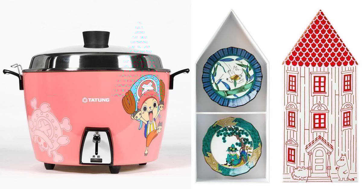 嚕嚕米×日本百年製瓷餐具！喬巴電鍋同搶「今夏最療癒」居家用品排行榜 女生寓所、餐具、電鍋、居家用品、喬巴電鍋、嚕嚕米