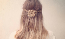 美麗變髮：化身春日女神的花朵編髮 美髮、DIY、流行、教學、花朵