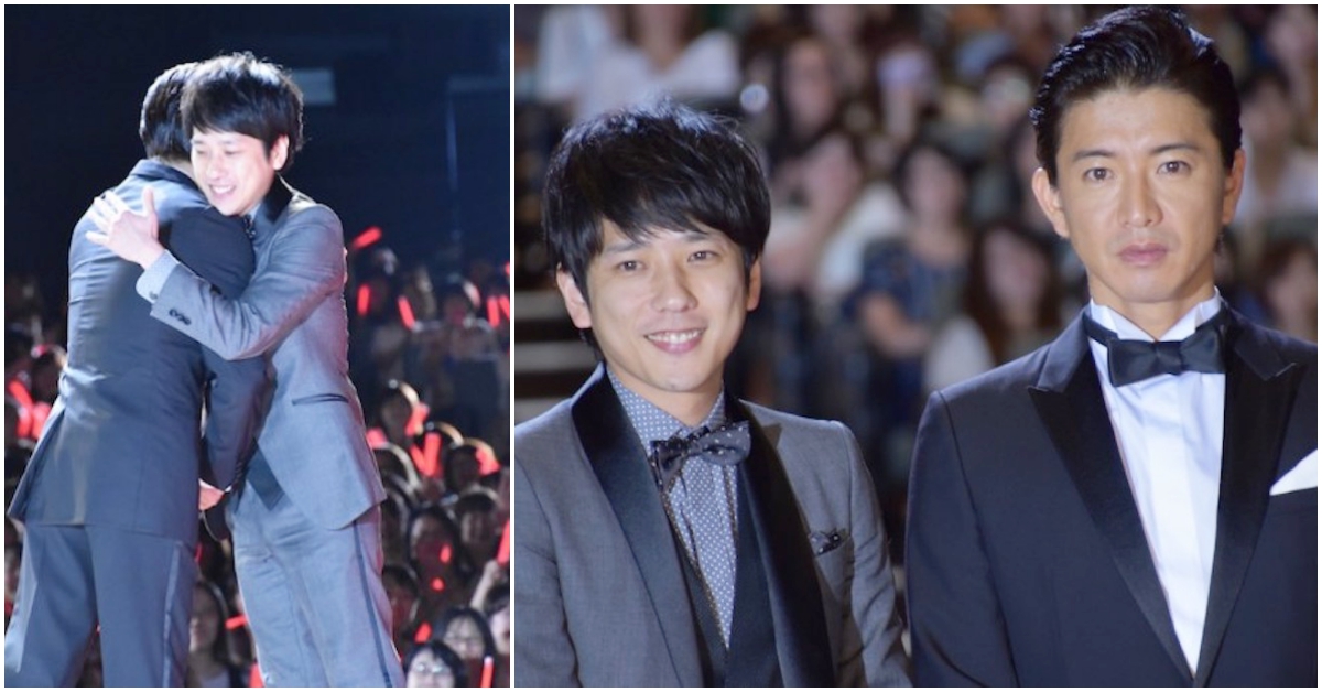 《檢方的罪人》木村拓哉與二宮和也首次合作，首映會紅毯上熱情相擁！ 檢方的罪人、小說改編、木村拓哉、二宮和也、吉高由里子