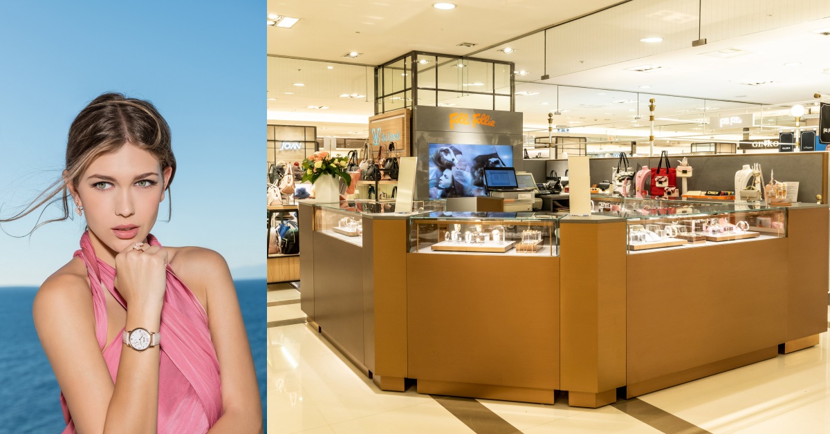 Folli Follie象徵幸福愛情的彩色蝴蝶Wonderfly系列搶先開賣！氣質女神林意箴演繹七夕情人浪漫時尚 