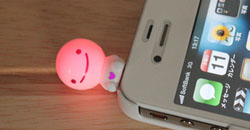 會亮的音源塞  可愛的手機周邊       音源塞 