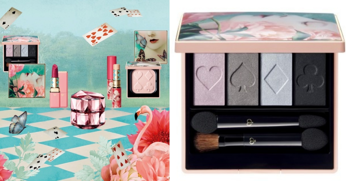 超精美！日本肌膚之鑰限量彩妝包裝上竟然「愛麗絲夢遊仙境」的插畫！ 肌膚之鑰、愛麗絲夢遊仙境、限量彩妝、日本、ClédePeauBeaute、日本