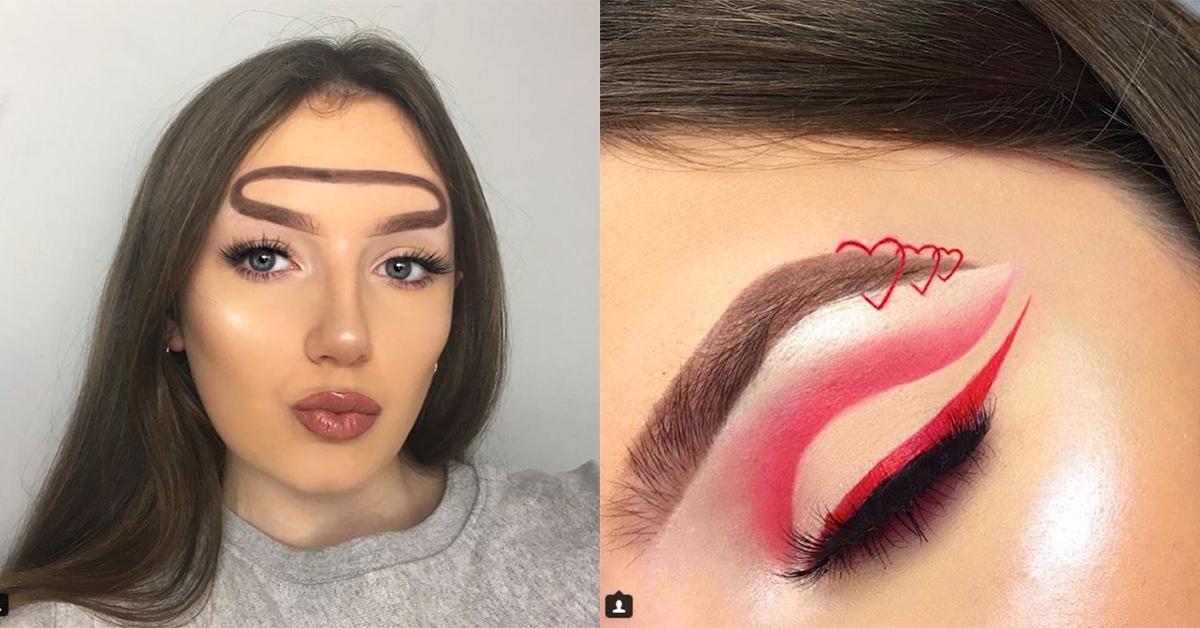 一眉道長再引爆流行？英國少女「搞怪兼顧時尚」光環眉毛眼妝新趨勢 2018、流行、眼妝、眉妝、趨勢、韓風、金屬感、hannahdoesmakeupp