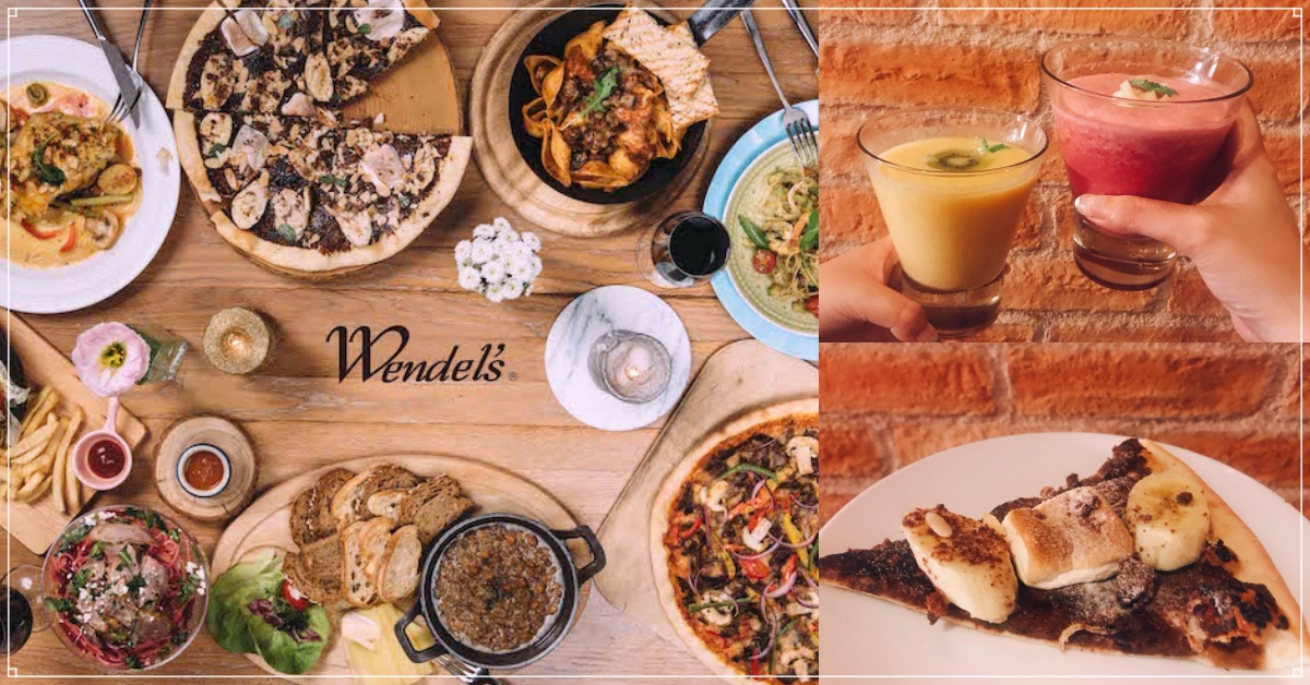 「香蕉榛果巧克力薄餅」抵抗力0！溫德德式餐館夏日15道新菜快揪姊妹出發 溫德、德式料理、台灣、內湖、新菜、香蕉榛果巧克力薄餅、古巴三明治、貝殼麵、夏日、清爽、女孩、愛玩妞直擊