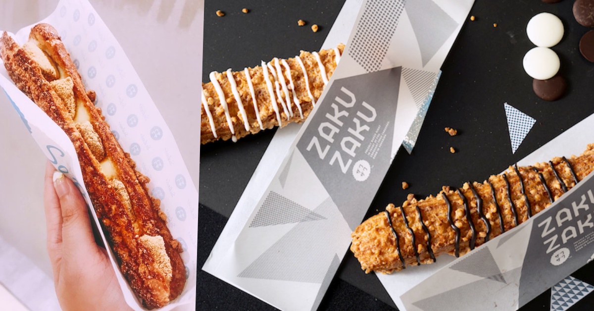 全新「極黑漾白巧克力棒棒泡芙」9月亮相！ZAKUZAKU微風北車店開幕＋新品快報 ZAKUZAKU棒棒泡芙、北車、日本、棒棒泡芙、新口味、巧克力、微風、優惠