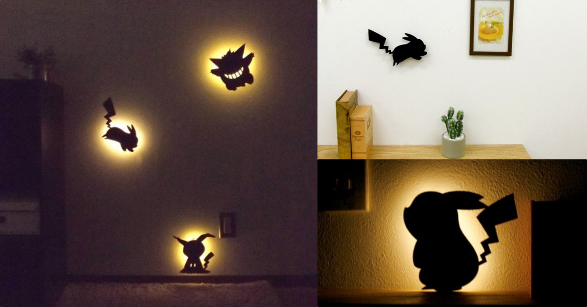 皮卡丘，快使出十萬伏特！寶可夢LED感應燈照亮你的夜晚 皮卡丘、夜燈、寶可夢、LED感應燈、壁燈