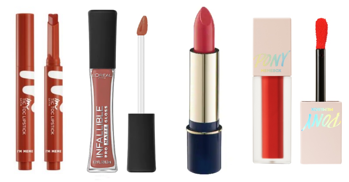 網友都在買這一款！寶雅熱銷「TOP10口紅色號」好便宜又美，包色買都很可以！ | 銷售排行榜 寶雅排行榜、口紅、平價口紅、媚點、媚比琳口紅