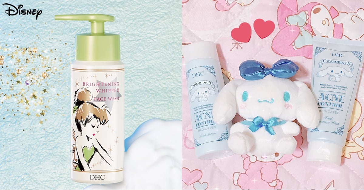 讓洗臉變得更療癒！DHC攜手「奇妙仙子」、「大耳狗」推出限量洗顏品，想要通通打包 DHC、彼得潘、小叮噹、大耳狗、聯名