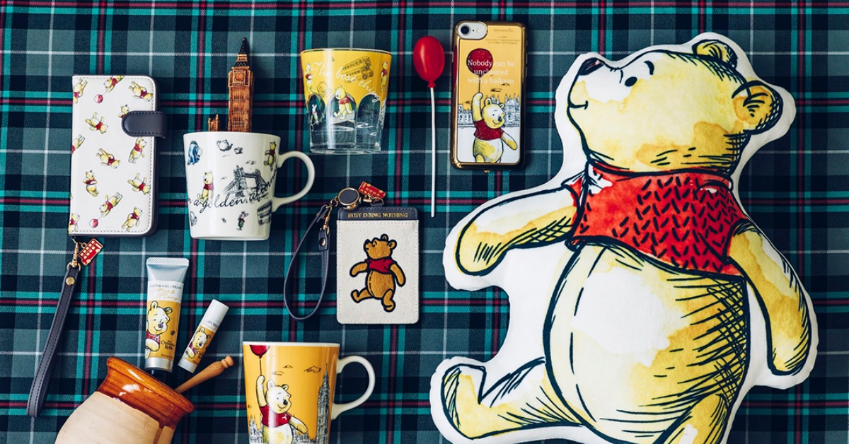 維尼帶你去英國！Afternoon Tea×Winnie the Pooh系列暖心登場 小熊維尼、Afternoon Tea、電影版、居家雜貨、生活小物、可愛、