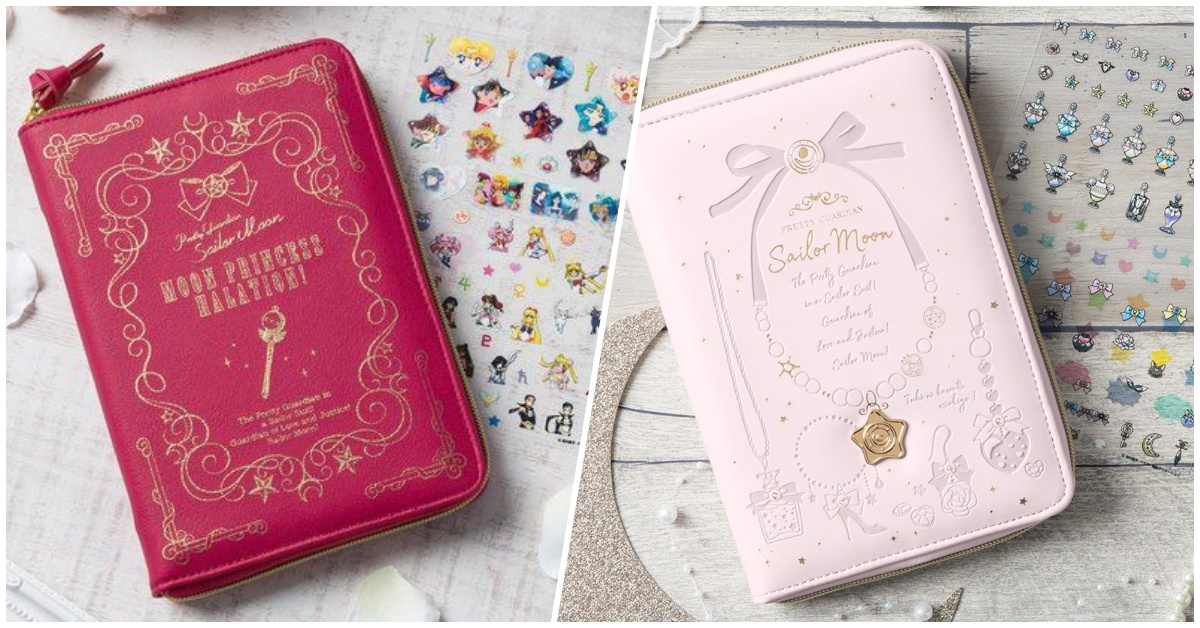 美少女戰士2019精裝版手帳11月絕美登場！新的一年也要代替月亮書寫你♡ 美少女戰士、手帳、貼紙、月亮、精裝版、日本、豪華、文具控