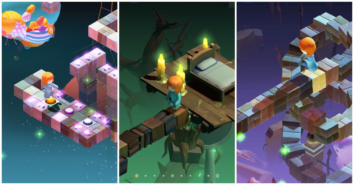 在潛意識幻境裡夢遊抓蝴蝶！跑酷手遊《Dream Walker》小心別跌入噩夢深淵 夢境、夢遊、潛意識、跑酷手遊、少女