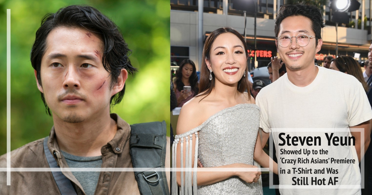 陰屍路「葛倫」Steven Yeun現身《瘋狂亞洲富豪》首映！只穿白T依舊帥哭讓網友大呼「想舔螢幕」 瘋狂亞洲富豪、CrazyRichAsians、史蒂芬元、StevenYeun、吳恬敏、亨利高汀