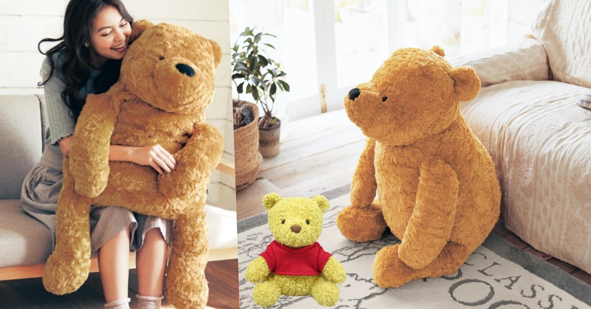 是真「熊」版的維尼！迪士尼推出「小熊維尼泰迪熊」必須收♡ 小熊維尼、泰迪熊、絨毛娃娃、摯友維尼、真人版、電影、迪士尼