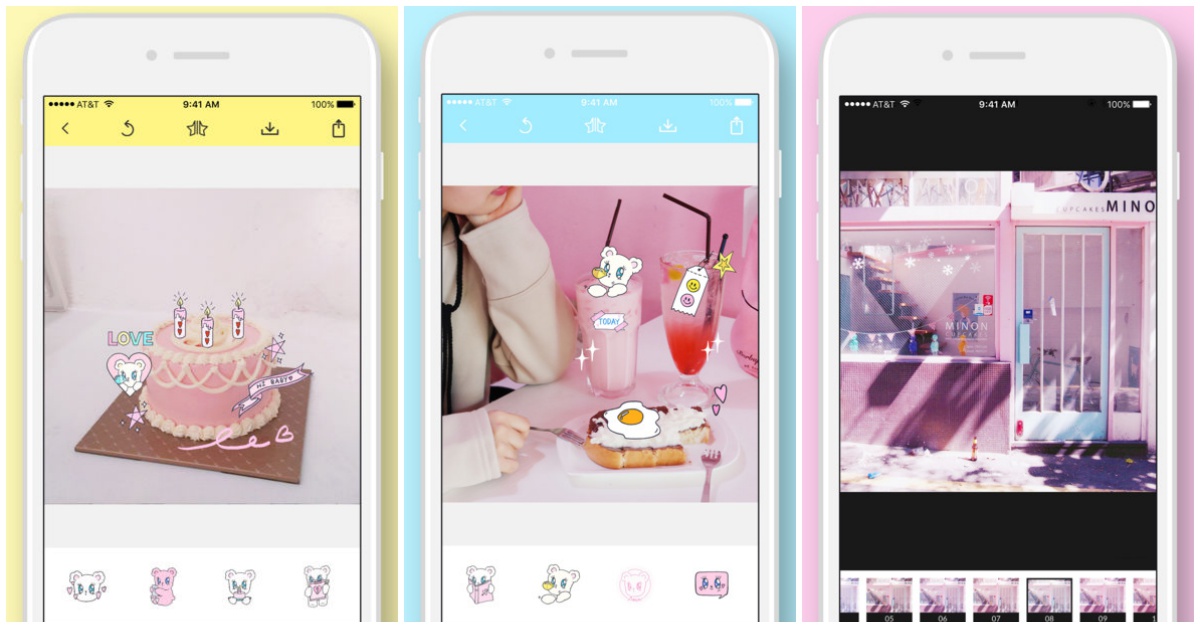 08/17限時免費App特輯：小清新少女風濾鏡App《BECA》系列再度限免！ 限免、免費、特價、iPhone、App、Apple store