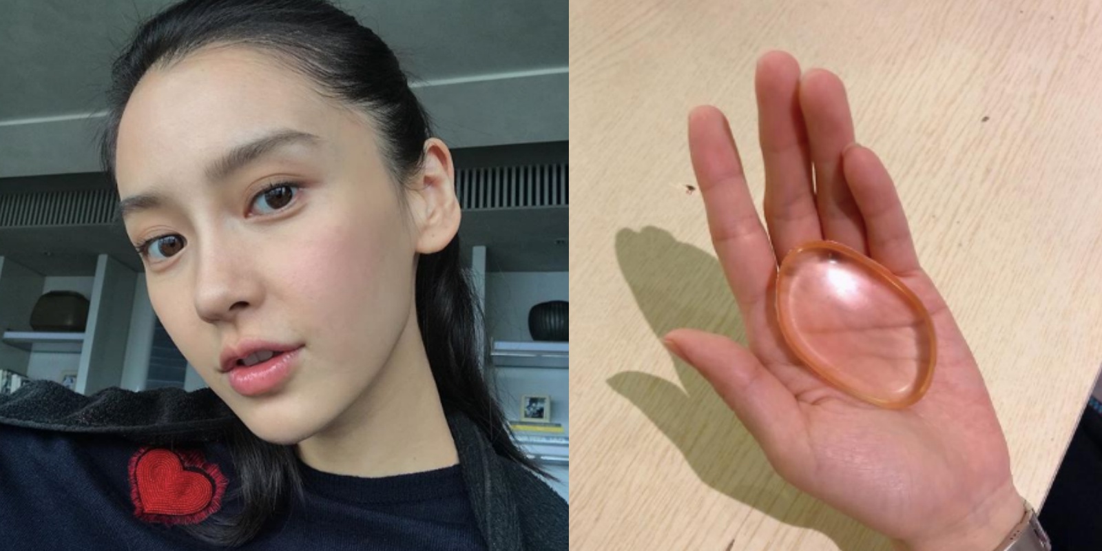 宛如天生粉嫩雙頰！Angelababy公開「少女粉嫩頰」的關鍵！ | 彩妝教學 Angelababy、矽膠粉撲