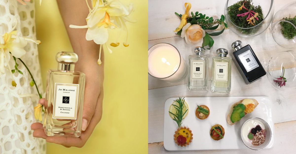Jo Malone London推出年度新香「忍冬與印蒿系列」！公開混香、噴香技巧！ JoMaloneLondon、忍冬與印蒿系列、hellohoney、全球教育執行總監暨品牌香氛大使CHRISWYATT