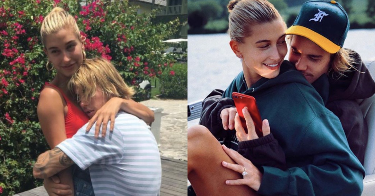 不怕閃瞎眾人眼！小賈斯汀環抱未婚妻海莉鮑德溫放閃曬大鑽戒，婚禮延到2019！ 小賈斯汀、Justin Bieber、海莉鮑德溫、Hailey Baldwin、婚禮