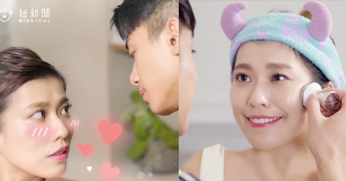 兩分鐘養出韓劇女主角的水光肌！讓素顏也美到心動的秘密就是它！ 約會、素顏、水潤、保養、韓劇、Olay