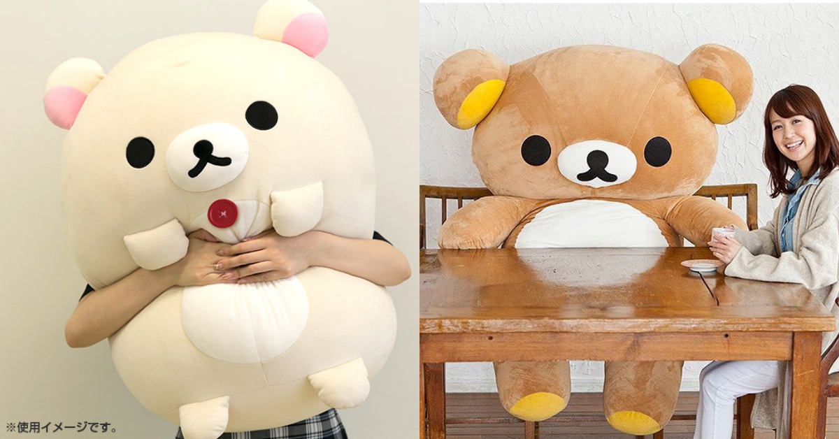 這次輪到小白熊變麻糬！165公分的超巨型拉拉熊同步預購中❤︎ 小白熊、拉拉熊、娃娃、特大版、可愛、San-X